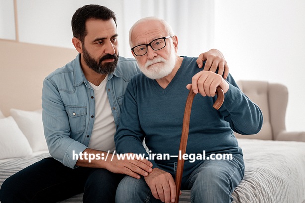 نحوه مطالبه اجرت‌المثل نگهداری پدر و مادر