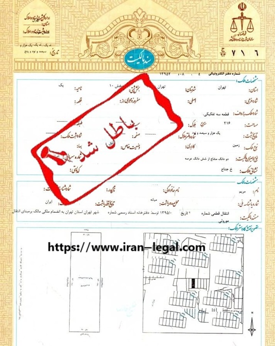 ابطال سند رسمی مالکیت
