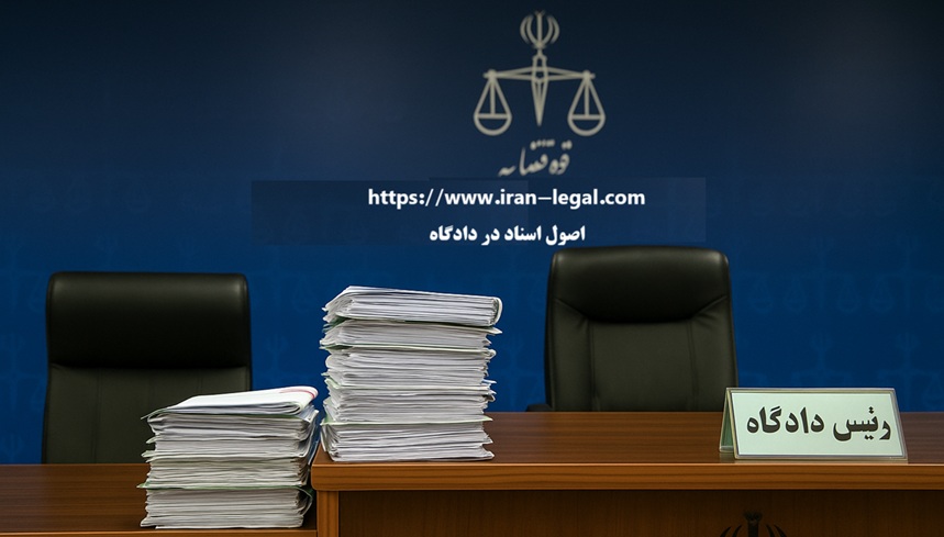 ارائه اصول اسناد در دادگاه