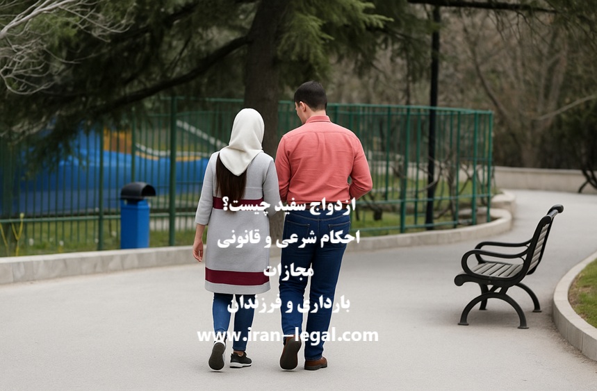 ازدواج سفید چیست؟ حکم شرعی، فرزندان، مجازات