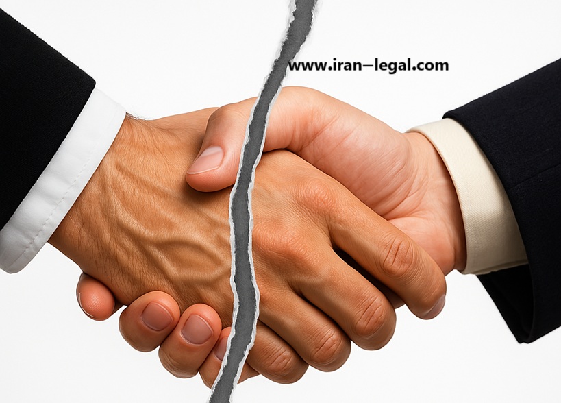 فسخ قرارداد ارفاقی