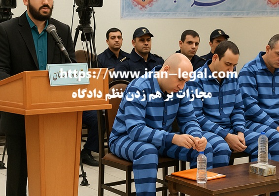 مجازات بر هم زدن نظم دادگاه