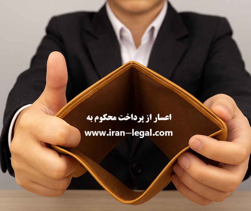 اعسار از پرداخت محکوم‌ به
