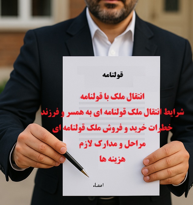 انتقال ملک با قولنامه