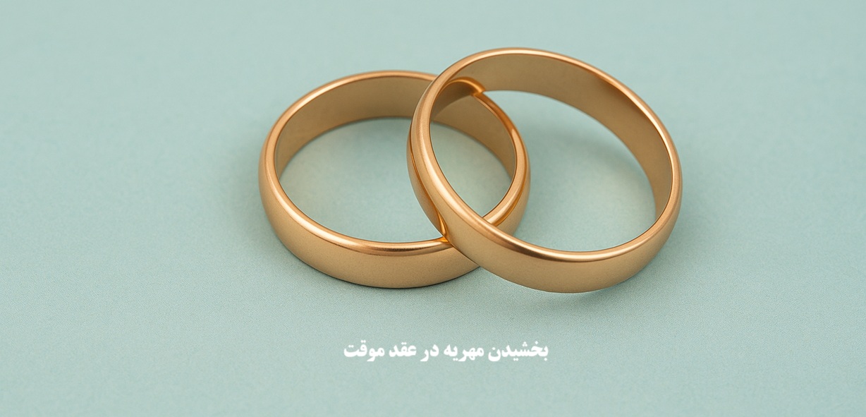 بخشیدن مهریه در عقد موقت