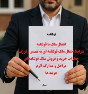 انتقال ملک با قولنامه