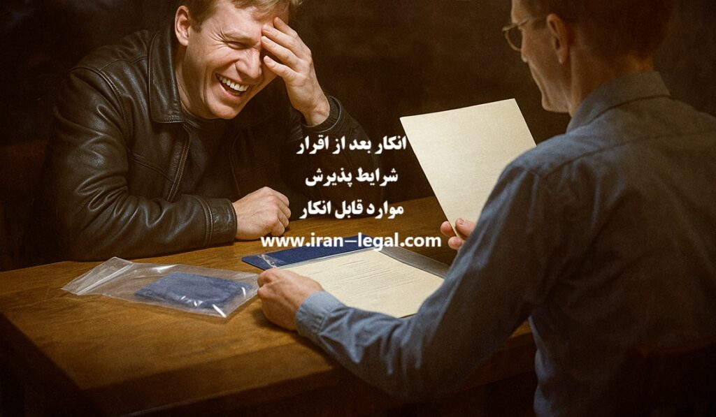 انکار بعد از اقرار