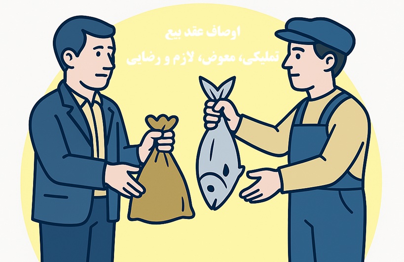 اوصاف عقد بیع؛ بررسی تملیکی، معوض، لازم و رضایی