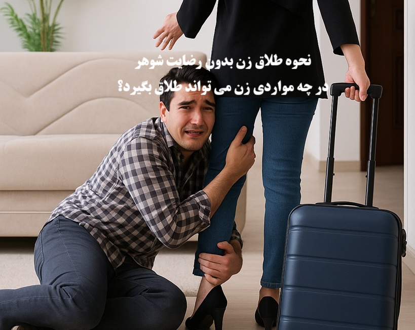 اگر زن درخواست طلاق دهد و مرد نخواهد