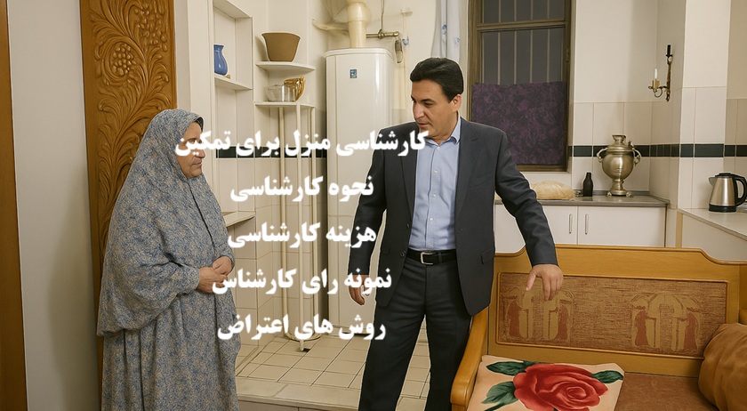 کارشناسی منزل برای تمکین