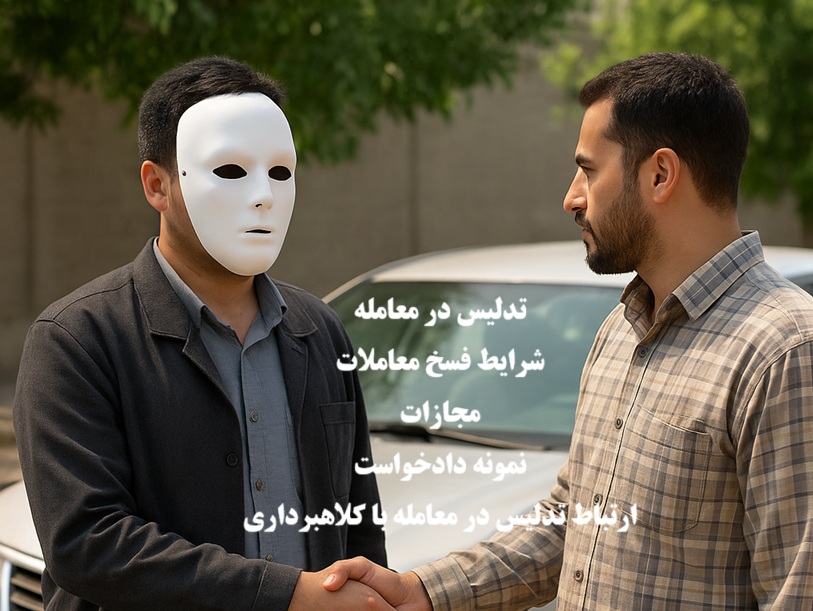 تدلیس در معامله و شرایط خیار تدلیس
