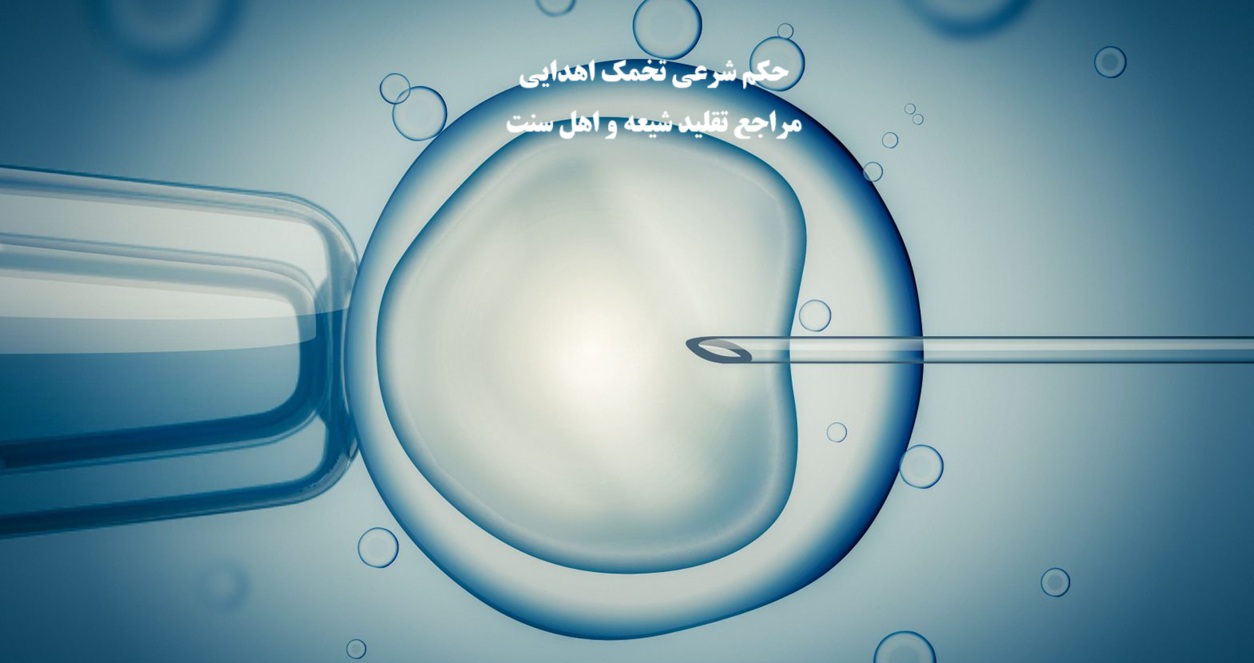 حکم شرعی تخمک اهدایی از دید رهبری،مراجع تقلید شیعه و اهل سنت