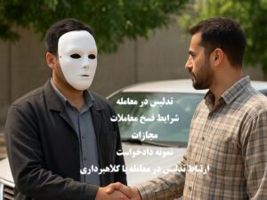تدلیس در معامله و شرایط خیار تدلیس