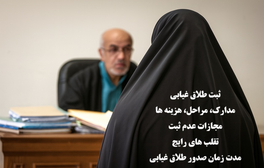 ثبت طلاق غیابی