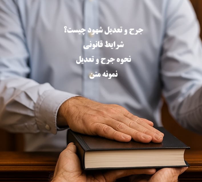 جرح و تعدیل شهود چیست