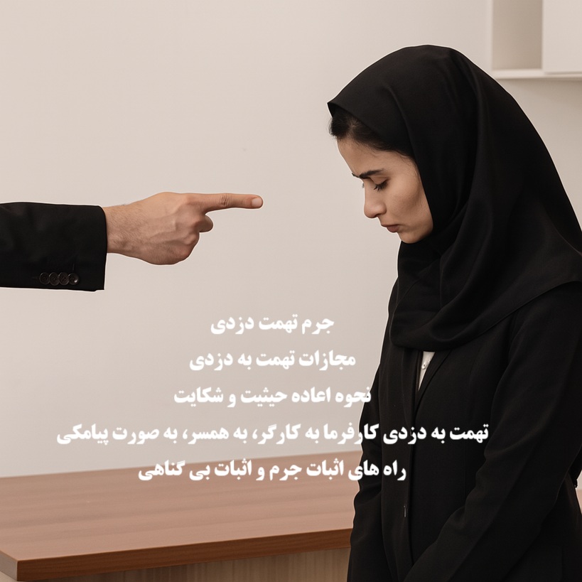 جرم تهمت به دزدی، مجازات و نحوه اعاده حیثیت