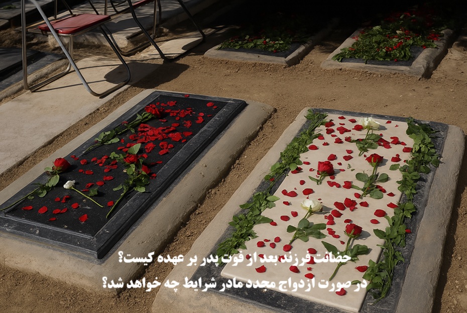 حضانت فرزند بعد از فوت پدر و ازدواج مجدد مادر