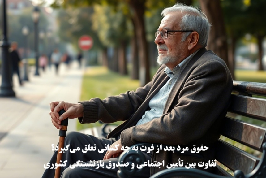 حقوق مرد بعد از فوت به چه کسانی تعلق می‌گیرد؟