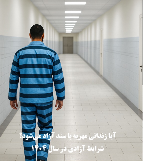 آیا زندانی مهریه با سند آزاد می‌شود؟ شرایط آزادی در سال ۱۴۰۴