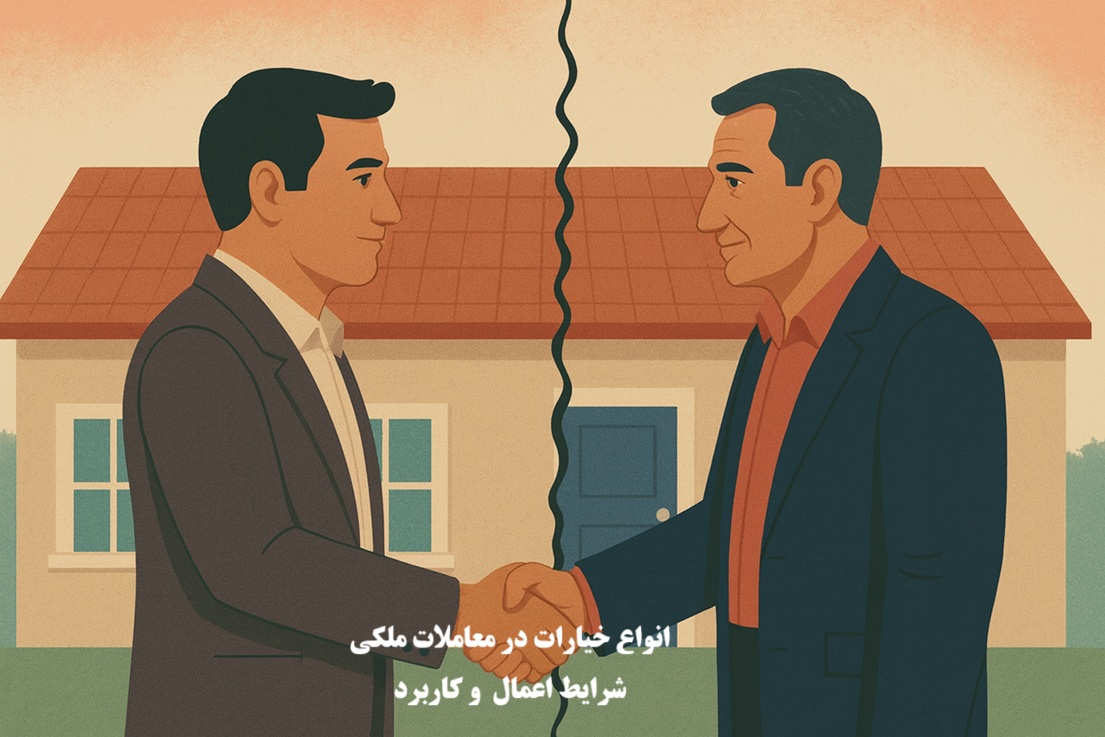 انواع خیارات در معاملات ملکی