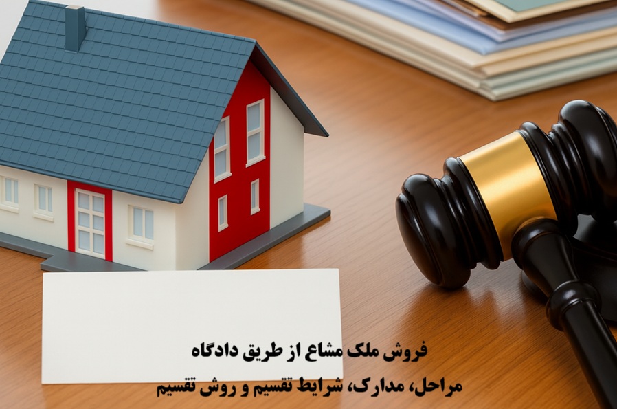 تقسیم مال مشاع از طریق دادگاه