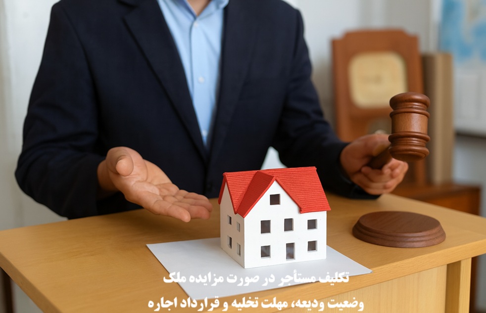 تکلیف مستأجر در صورت مزایده ملک؛ بررسی ودیعه و مهلت تخلیه