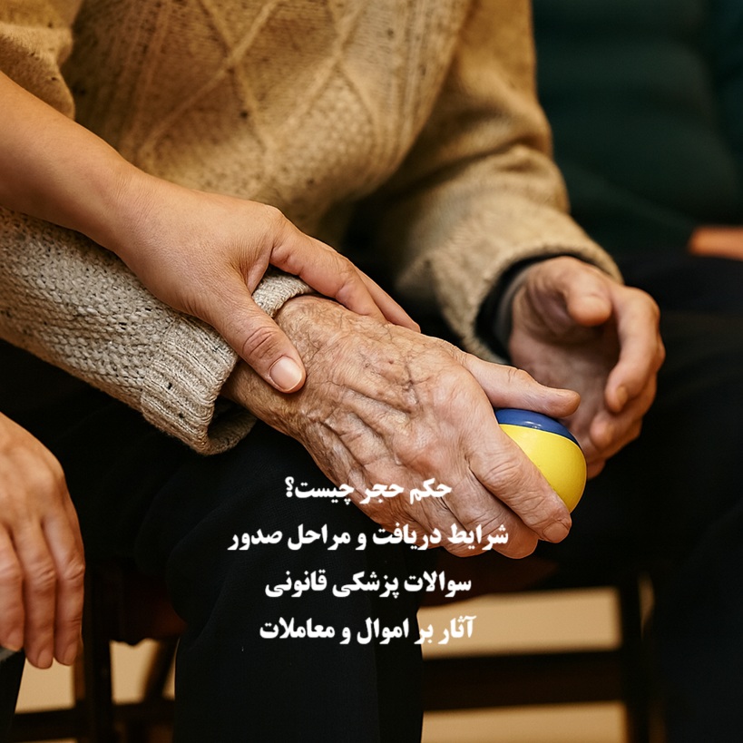 حکم حجر؛ شرایط دریافت، مدارک،مراحل و آثار بر معاملات و اموال