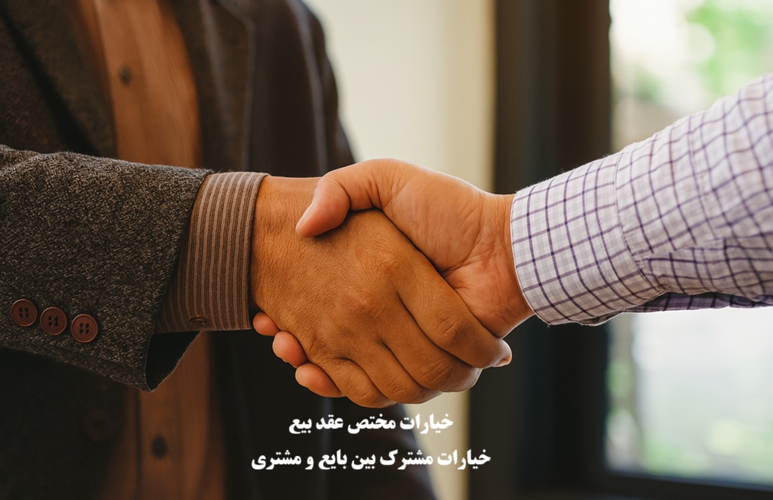 خیارات مختص عقد بیع