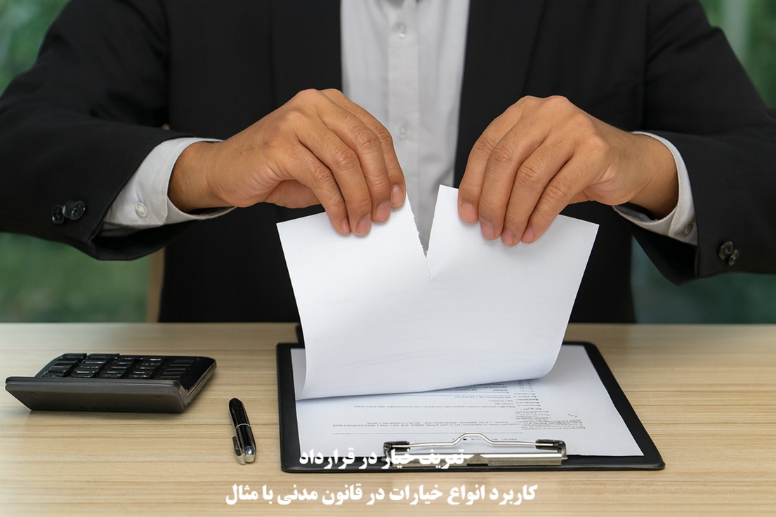 خیار چیست؟ کاربرد انواع خیارات در قانون مدنی با مثال