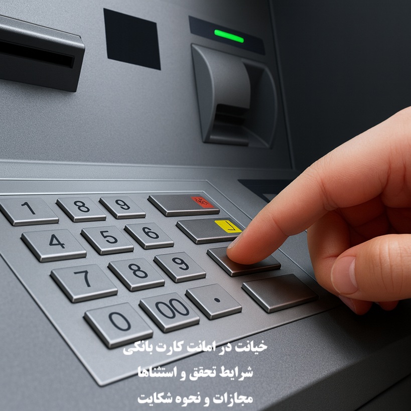 خیانت در امانت کارت بانکی