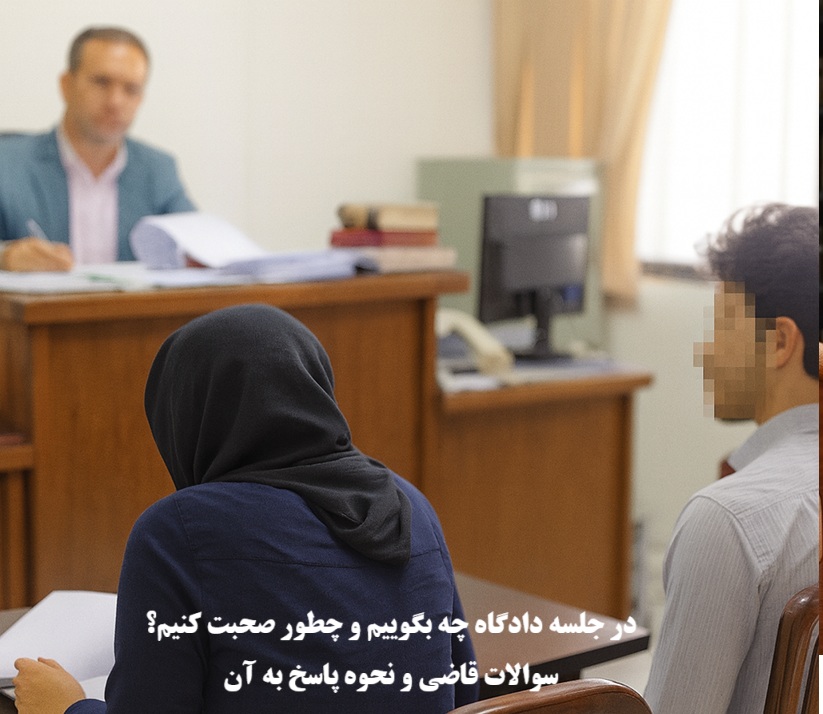 در دادگاه طلاق چه بگوییم و چگونه حرف بزنیم؟ سوالات قاضی