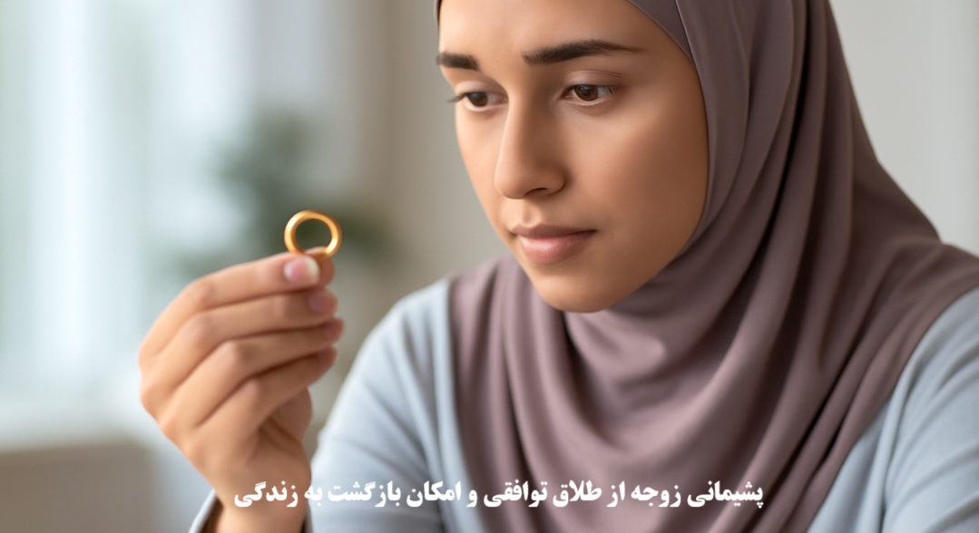 پشیمانی زوجه از طلاق توافقی و امکان بازگشت به زندگی