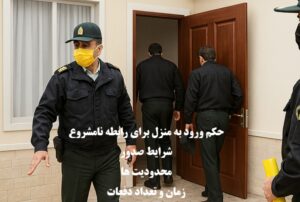 حکم ورود به منزل برای رابطه نامشروع