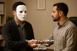 حکم کلاهبرداری در معامله چیست؟ مجازات، مراحل شکایت+نمونه متن