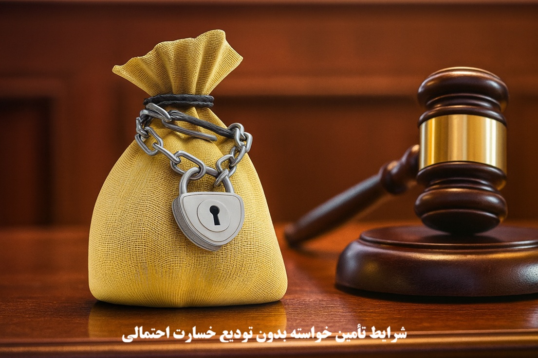 تأمین خواسته بدون تودیع خسارت احتمالی