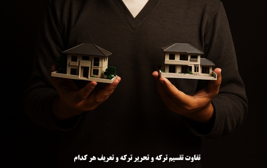تفاوت تقسیم ترکه و تحریر ترکه