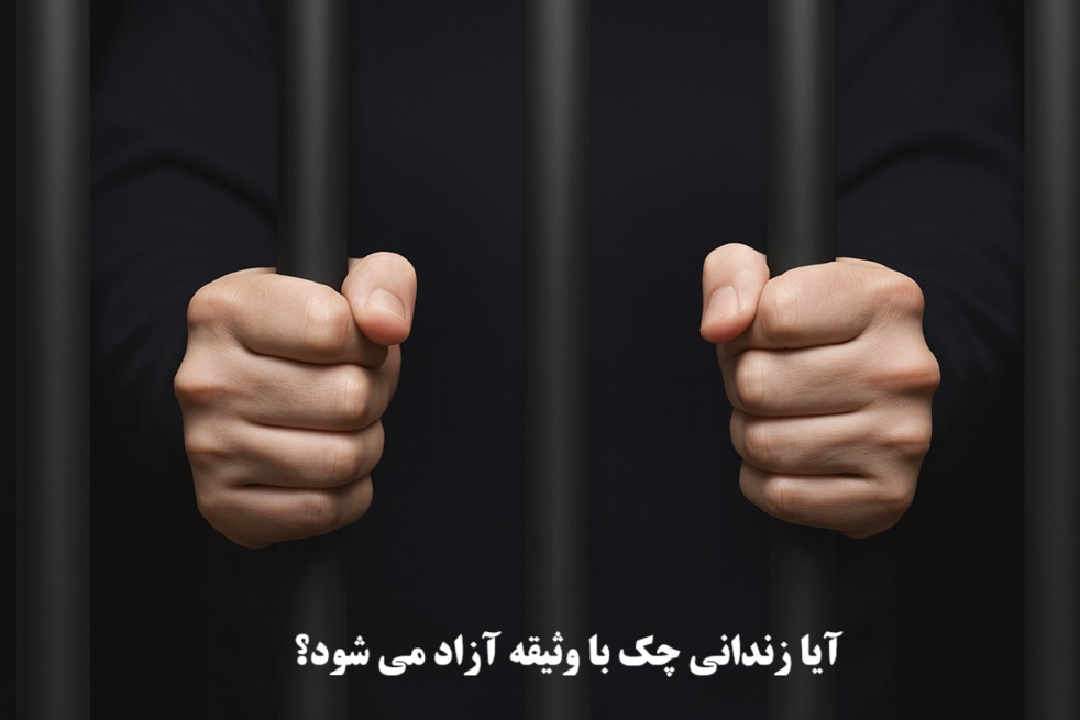 آیا زندانی چک با وثیقه آزاد می شود؟ شرایط وثیقه چک برگشتی