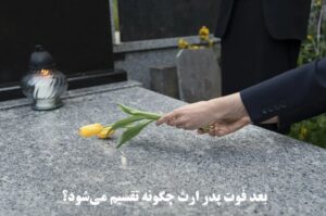 بعد فوت پدر ارث چگونه تقسیم می‌شود؟