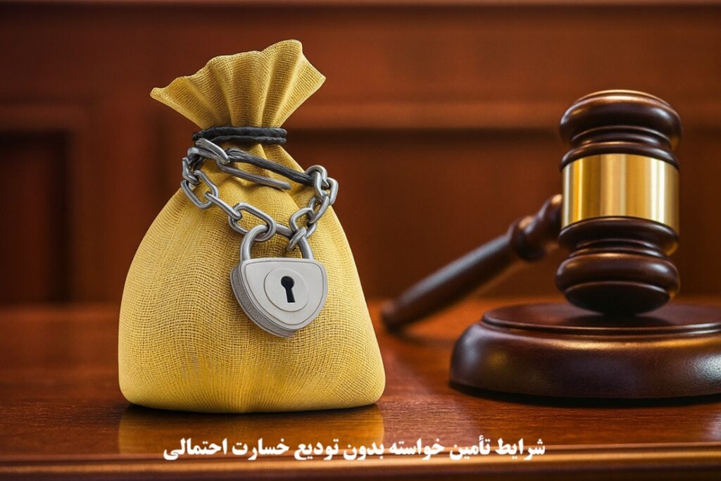 تأمین خواسته بدون تودیع خسارت احتمالی