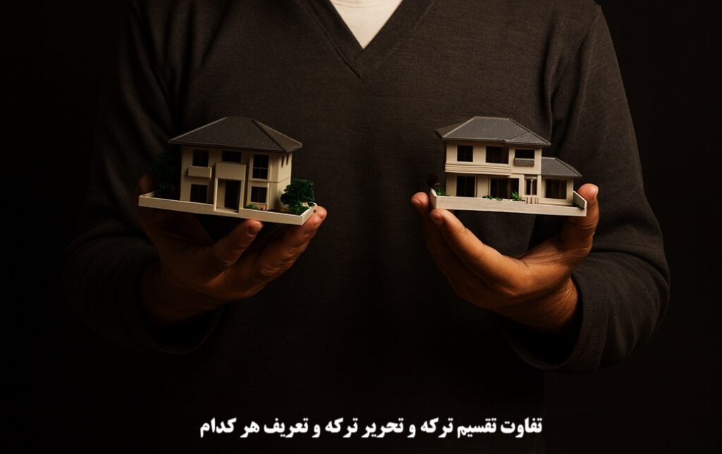 تفاوت تقسیم ترکه و تحریر ترکه