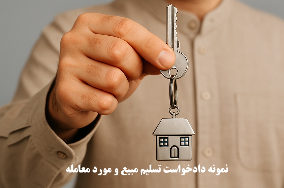 نمونه دادخواست تسلیم مبیع و مورد معامله