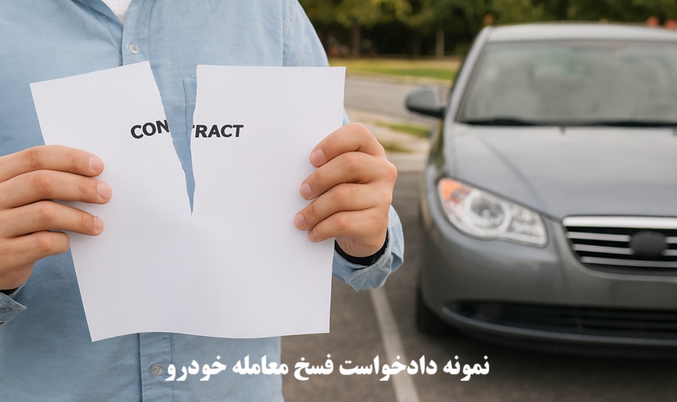 نمونه دادخواست فسخ معامله خودرو