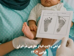گواهی ولادت اتباع خارجی در ایران