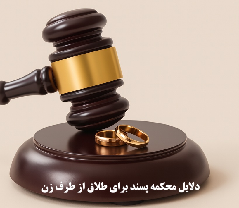 دلایل محکمه‌ پسند برای طلاق از طرف زن