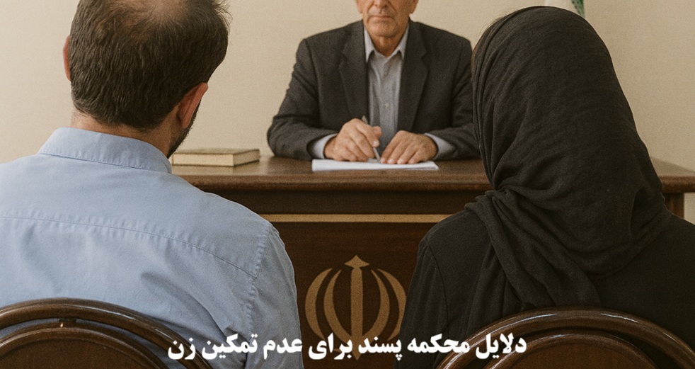 دلایل محکمه پسند برای عدم تمکین زن