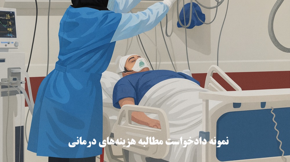 نمونه دادخواست مطالبه هزینه‌های درمانی