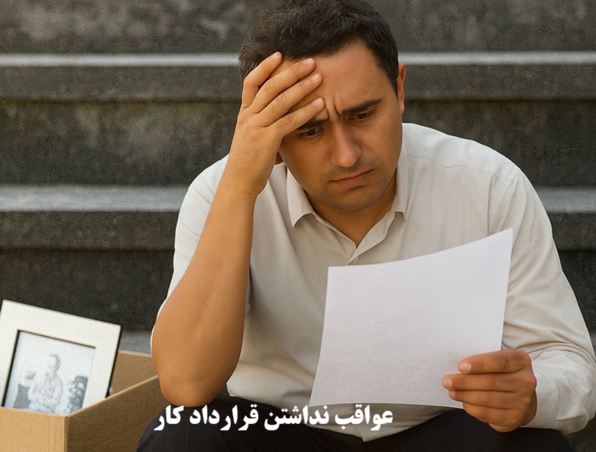 عواقب نداشتن قرارداد کار