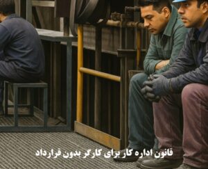 قانون اداره کار برای کارگر بدون قرارداد