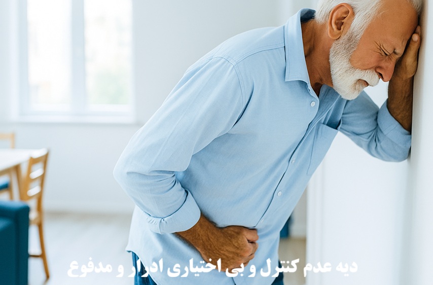 دیه عدم بی اختیاری و عدم کنترل ادرار و مدفوع در سال 1404