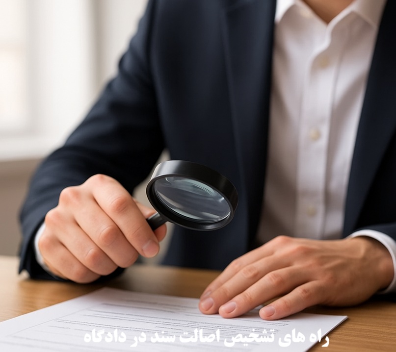 تشخیص اصالت سند در دادگاه